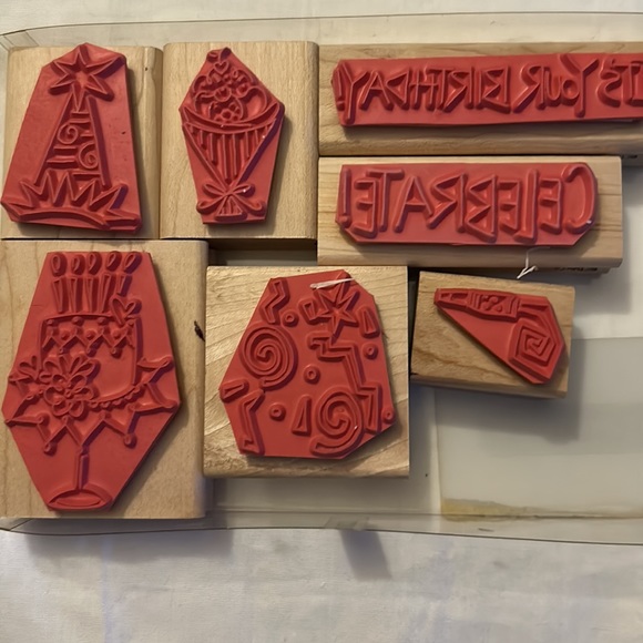 It’s your birthday S677 stamp set - Picture 6 of 8